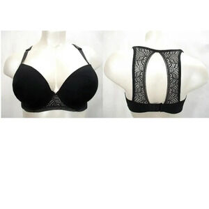 40D Paramour 115011 Felina Carolina Seamless Bra Black NWT‎